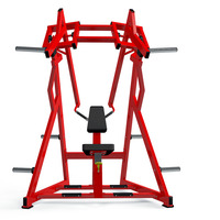 Offre Spéciale nouvelle conception équipement de gymnastique plaque chargée corps exercice sport Machine force Machine assis DY rangée