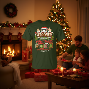 Camiseta familiar Wagoner para Navidad 2025: Creando recuerdos juntos - Product Image 3