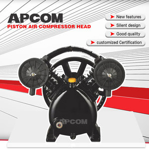 Tête de compresseur d'air à piston 2065 AV65 2.2KW 3KW 3HP 4HP, ensemble de compresseur d'air portable lubrifié et refroidi par air - Product Image 6