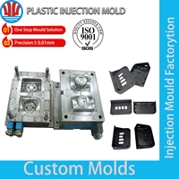 Cetakan Injeksi Casing Elektronik Konsumen Kustom ISO 9001 +/-0.01mm ABS PC PP Plastik Daur Ulang Pencetakan Injeksi Cepat Pembuatan Cetakan Cepat