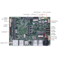 Carte mère MS-CF27 Intel N150 3,5 pouces SBC DDR5 16 Go de RAM monocanal SATA sans ventilateur basse consommation haute performance