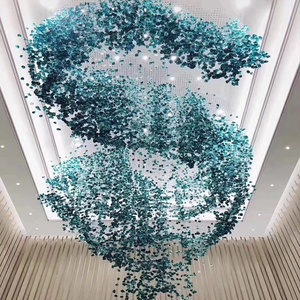 Sảnh khách sạn phòng ngủ phòng khách biệt thự pha lê đèn hiện đại đơn giản sáng tạo kỹ thuật đèn chùm đèn tùy chỉnh - Product Image 5