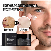 Crème raffermissante pour le visage East Moon Men, hydratante, soin de la peau, fini lisse, soin quotidien, vente en gros, logo personnalisé