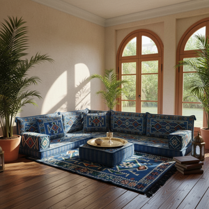 Asientos de piso árabe Sofá de piso árabe Piso de asiento Árabe | 16 piezas, 28 bailes con esponja - Product Image 3