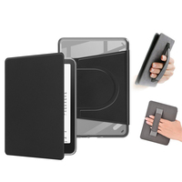 Desain Khusus Ultra Slim Kindle 11th 2022/2024 6Inch Auto Sleep Wake Magnetic E-reader Case dengan Tali Pegangan