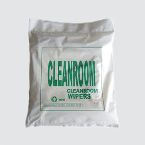 使い捨てのベストセラー品質の糸くずの出ないクラス100ホワイトニットマイクロファイバーレーザーシールクリーンルームワイパー - Product Image 6