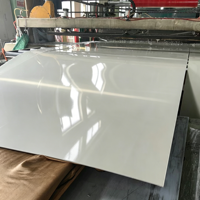 Feuille de plastique technique PP gris imperméable pour piscine, résistante aux UV, de qualité alimentaire, personnalisable pour la découpe et le traitement
