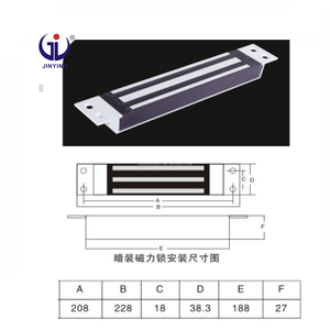DC12V/24V chúng tôi tiêu chuẩn Heavy Duty thép không gỉ <span class=keywords><strong>2</strong></span> dây điện tấn công khóa cho cửa kiểm soát truy cập 350kg 280kg 180kg 60kg - Product Image 3