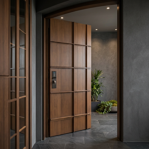Muebles modernos para el hogar Puerta de madera - Product Image 1