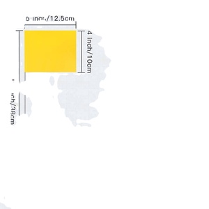 Bandera de Señalización Reflectante de Alta Calidad para Jardín, Césped, Paisajismo, Riego, con Logotipo, para Fines Educativos - Product Image 2