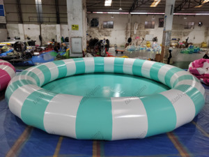 Piscina inflable redonda extra grande sobre el suelo para adultos y familias Piscina para niños - Product Image 6