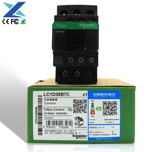 Nouveau contacteur Schneider d'origine LC1D38B7C TeSys D 38A avec bobine de commande 24V AC pour l'automatisation industrielle - Product Image 2