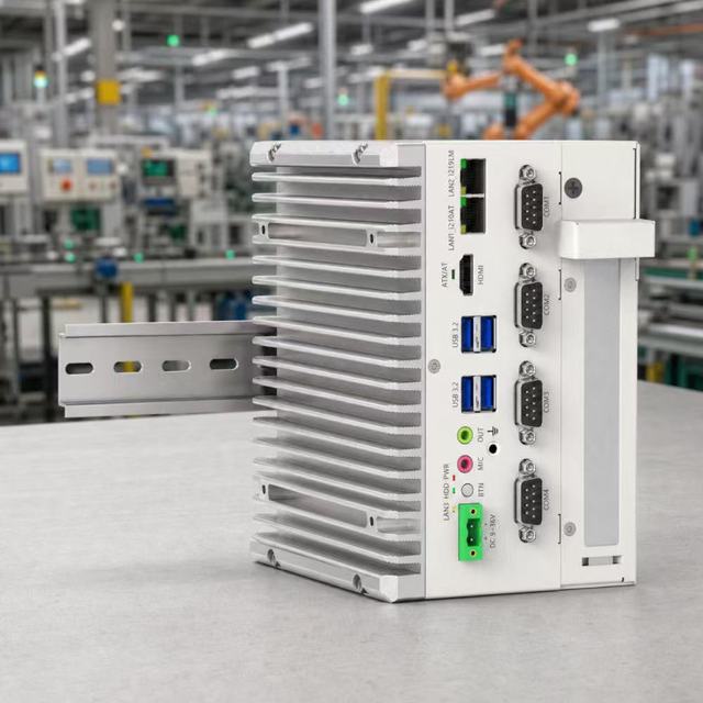 ODM/OEM WiFi/4G/5G Fanless Industrial Box Computer with Core I7/i5/i3 Industrial Embedded Pc