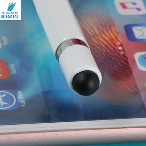 Artículos promocionales de goma de silicona de consejos en tableta táctil Stylus bolígrafos con logotipo personalizado - Product Image 3