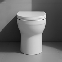 WC moderne de qualité supérieure, style européen, WC autoportant, cuvette de toilette élégante en céramique et porcelaine