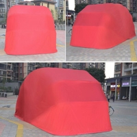 Abri de voiture rétractable et pliable, auvent imperméable, garage télescopique en métal pour stationnement de véhicules, robuste et autoportant pour le camping