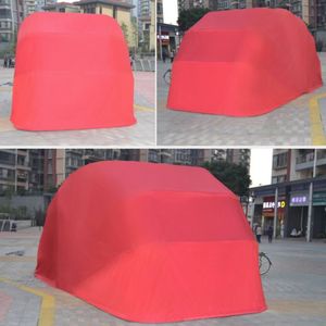 Abri de voiture pliable rétractable, abri de voiture étanche, garage, <span class=keywords><strong>stationnement</strong></span> de véhicules, <span class=keywords><strong>camping</strong></span> en métal télescopique, autoportant lourd - Product Image 4