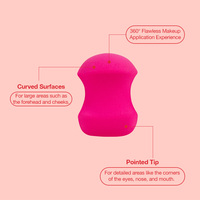 Éponge de maquillage personnalisable sans latex, forme spéciale, pour marques cosmétiques (vente en gros)