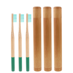 100% brosse à dents biodégradable naturelle fabricant de brosse à dents en bambou respectueux de l'environnement - Product Image 1