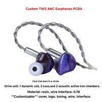 Audífonos Inalámbricos PENSVOX Personalizados TWS, Auriculares HiFi de Resina, Accesorio para Audífonos, Combinación PCBA, Blindaje, Interfaz Tipo-C