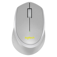 Logitech M330 SILENT PLUS Mouse Nirkabel 1000 DPI Teknologi SilentTouch Baterai 24 Bulan 2.4GHz untuk PC Mac Chromebook