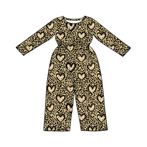 Trendyism Boutique Vestito Personalizzato con Stampa <span class=keywords><strong>a</strong></span> Cuori e Quadretti per San Valentino, in Morbido Cotone Organico e Spandex - Product Image 4