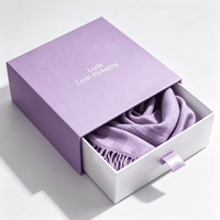 Caja de Regalo de Diseño Elegante, Reutilizable, para Bufandas y Calcetines, Caja de Papel para Empaque, Precio de Fábrica, MOQ Bajo, Alta Calidad