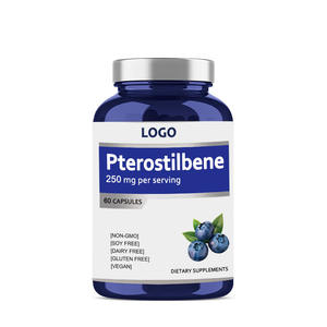 Cápsulas de Pterostilbeno, Suplementos de Pterostilbeno, Marca Privada OEM y Productos Personalizados - Product Image 1