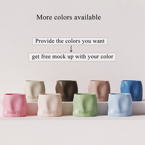 CH Wholesale Luxury Ceramic Candle Jar Healing Luxury Candle Holder Soy Wax Scented Candle for Home Decoration - Product Image 4