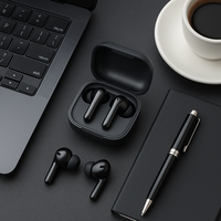 Casque sans fil HiFi ENC à réduction de bruit BT 5.3 avec double microphone et étui de charge pour professionnels