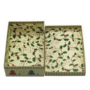 Boîte en papier enduit recyclable avec logo personnalisé, couvercle rigide, boîte cadeau UV Advantage pour écharpe, chaussures, chaussettes, fourrure, emballage - Product Image 3