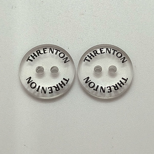 Tùy Chỉnh Người Đàn Ông Của Polo Áo Sơ Mi Với Màu Trắng In Logo Nhựa Polyester Nhựa Nút Bên Khắc Thương Hiệu Có Thể Giặt - Product Image 4