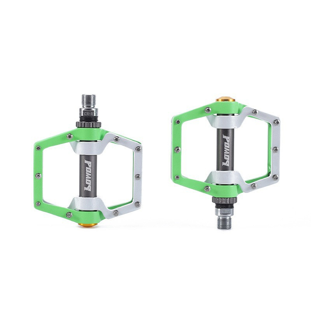 Bicycle Pedals-Aluminium Alloy Bicycle Pedals-Mountain Bike Pedals with Removable Non-Slip Studs