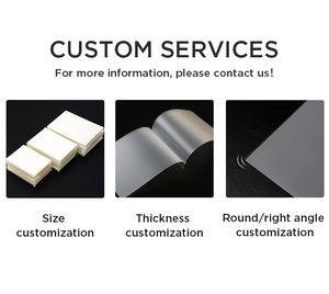 YIDU طبقة رقيقة للحجم الصغير PET بجودة عالية 125 ميكرو، طبقة رقيقة قابلة للتخصيص لتعليمات الحروف - Product Image 4