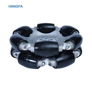 Hot Sale Factory Direct <span class=keywords><strong>Price</strong></span> Omnidirectional <span class=keywords><strong>Mecanum</strong></span> Mobile Robot Wheel - Product Image 3