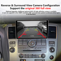 Autoradio multimédia Penhui pour Nissan Armada Infiniti QX56 2008-2015, 16+512 Go, Crystal Sound 850, Android 14, lecteur DVD