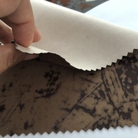 Tissu en daim, tricoté avec branches séchées, nouvelle mode et bonne qualité,