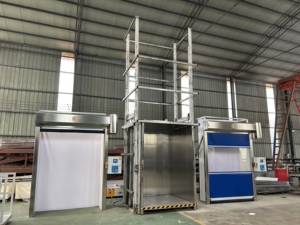 Nuevo Producto: Elevador Hidráulico de Acero Inoxidable Tipo Cabina para la Industria Alimentaria, Carga de Mercancías, Transporte Personalizado - Product Image 6