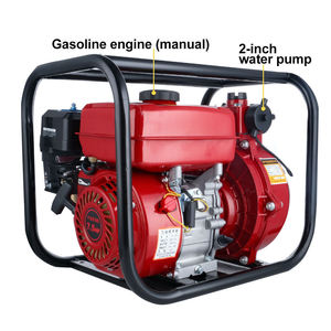 Bomba de Agua Centrífuga a Gasolina de Fácil Operación para Agricultura, 7HP, Estructura de Control de Fuente Hidráulica, Garantía de 3 Años - Product Image 2