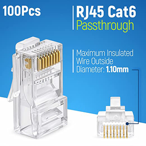 1000 pièces/sac connecteur de prise Rj 45 Cat5 <span class=keywords><strong>Cat</strong></span> 6 Rj45 connecteur d'arc - Product Image 5