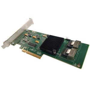 LSI ลอจิก9211-8i เซิร์ฟเวอร์ไร้สาย PCIe 2.0สอดคล้องกับ HBA Card SSD <span class=keywords><strong>RAID</strong></span> ชิปควบคุม - Product Image 3