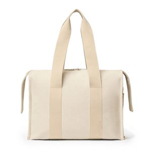<b>Heavy</b> <b>Duty</b> Canvas Tote Bag with <b>Zipper</b> Closure Crossbody Shoulder Strap Unisex Large Capacity for Outdoor & Travel Use - Product Image 2