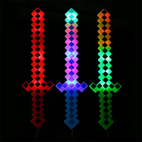 Sabres LED Pixel Amusants en Gros, Sabres Laser Lumineux en PVC, Nouvelles Fonctionnalités, Jouets Clignotants pour Garçons, Cadeaux de Fête de Noël pour Enfants