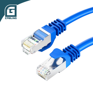 Câble de brassage équilibré en cuivre Gcabling <span class=keywords><strong>RJ45</strong></span> <span class=keywords><strong>Cat</strong></span> 5e, 6a, <span class=keywords><strong>6</strong></span>, 7, 8 ou Cat6, 1 pied, S/FTP 90 degrés - Product Image 6