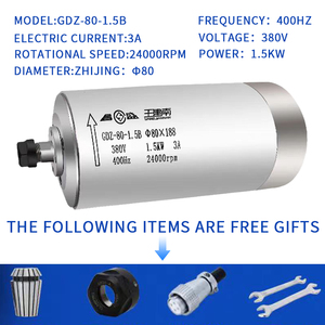 Joseph Changsheng BT30 Motor CNC Spindle Water Cooled High Rpm ER20 <b>Woodworking</b> Engraving <b>Router</b> - Product Image 4