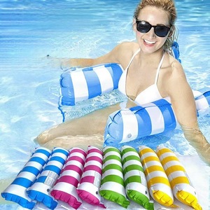 Cama Flotante Inflable de PVC de <span class=keywords><strong>Dos</strong></span> Tubos para Adultos, para <span class=keywords><strong>Piscina</strong></span>, Playa, Juguete Flotante Portátil - Product Image 2