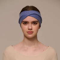 Femme Bébé Un Set Accessoires de Cheveux Nœuds 100% Bandeau en Cachemire Mode de Luxe Chouchous en Cachemire Bandeau pour Cheveux