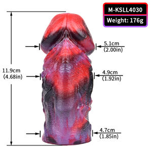 FAAk peluche tirer harnais en cuir véritable prise orale pour femmes bouche ouverte bouchon Bondage contraintes Silicone bouche Gag - Product Image 5