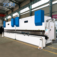 Presse plieuse tandem synchrone CNC 4+1 axes à tonnage personnalisable, système CYBELEC CT12, pour usinage de l'acier inoxydable – Meilleures ventes