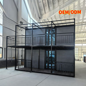 Maison Extensible sur 2 Étages Personnalisable 2-5 Chambres <span class=keywords><strong>Prix</strong></span> Luxe Mobile Casa Portable Conteneur Extensible 20/40 pieds Maison Préfabriquée - Product Image 1